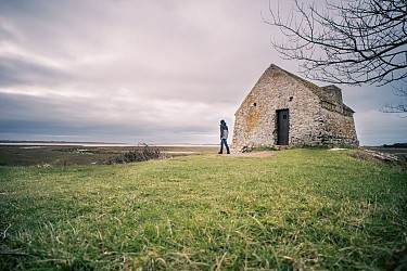 Pédestre - GR 223 - Saint-Germain-sur-Ay Plage - Pirou-Pont