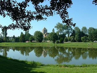 Les chemins du Mont-Saint-Michel - Chemin de Cherbourg - Denneville - Lessay
