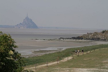 Les chemins du Mont-Saint-Michel - Chemin de Barfleur - Saint-Jean-le-Thomas - Le Mont-Saint-Michel