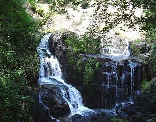 Les cascades dans le Mortainais