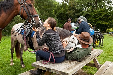 Patrimoine à cheval en Baie du Mont-Saint-Michel - Etape 1/3 : Bréhal - Champeaux
