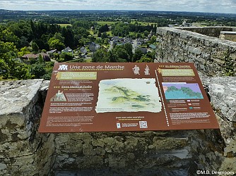 Domfront circuit du Château Site Monts et Marches
