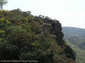 Randonnée à pied à la Roche d'Oëtre Entre Orne et Rouvre