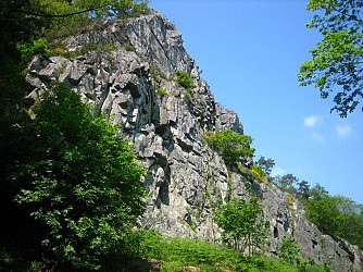 Randonnée à pied à Domfront le parcours du Tertre Sainte Anne