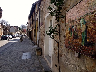 From Fontainebleau to Barbizon, biking between the Seine and the forest