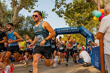 Parcours Urban Trail Le Cannet 10km