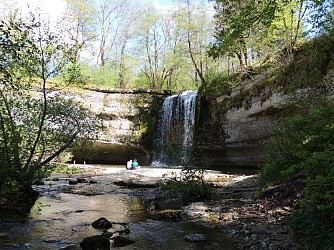 The Hérisson Waterfalls