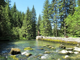 The Doubs' source