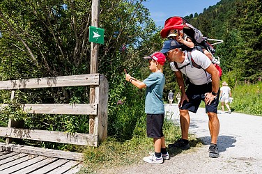 Sentier piéton - B12 - Explor Games - Départ Méribel-Mottaret