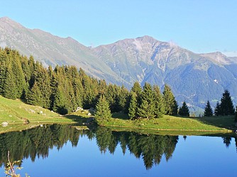 Montée au Lac de la Grande Léchère