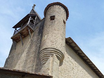 Les églises romanes à l'Est de Bazas