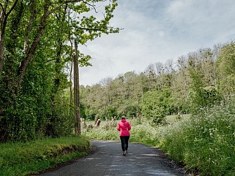 OUILLY-LE-VICOMTE : Panorama sur la vallée de la Touques - 5,9KM