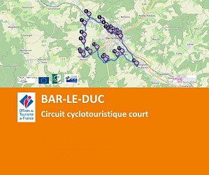 Circuit cyclotouristique Bar-le-Duc (court)