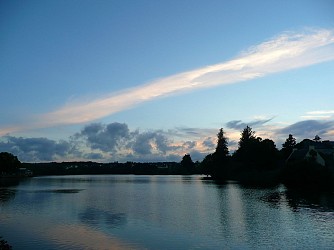 Huelgoat : La promenade Joseph Guillou