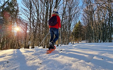Snowshoe itinerary - retournemer