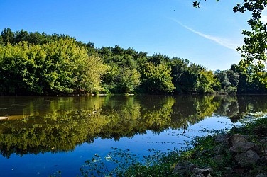 Sentier de l'Adour, de Candresse à Hinx