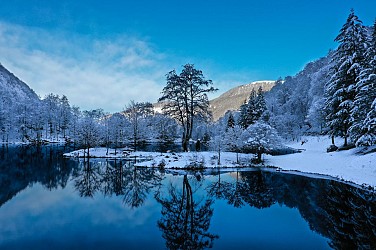 Cirque de Campuls en hiver