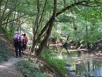 Brignais - Balade vers le pont siphon du Garon de l'Aqueduc romain du Gier
