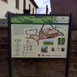 La colline du Scheuerberg à Lixhausen