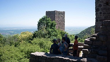 Chemin des châteaux-forts d'Alsace partie 4 Turckheim - Thann