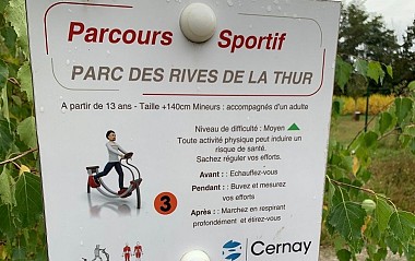 Fitness trail of Cernay