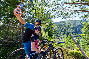 Le Rocher Blanc (mountain biking)