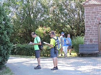 Hiling trail Crosses and Oratories - yellow