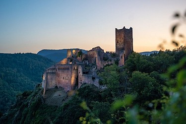 Kutzig : Circuit Ribeauvillé - Châteaux (2h15)