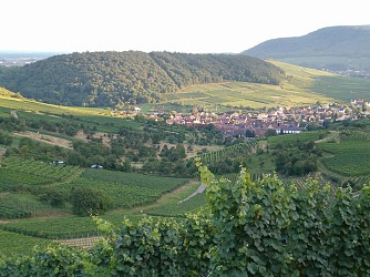 Path of the Christian crosses