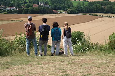 Sentier du parc, Au départ du Parc d’Olhain