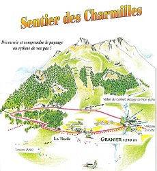 Hiking route : Les Charmilles trail
