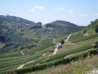 La route du Bugey - Itinéraire au départ de Poncin