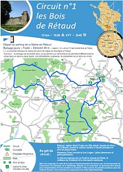 Circuit vélo n°1 Rétaud