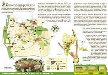 Sentier entre Dive et Troglos : Pouançay/Berrie