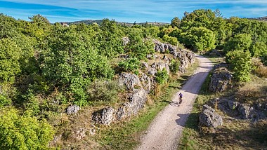 EN GRAVEL SUR LA GTMC: MILLAU - LE CAP D'AGDE - MONTPELLIER