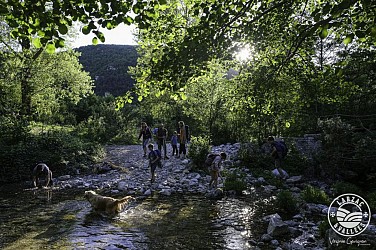 Discovery trail of Trevezel Gorges