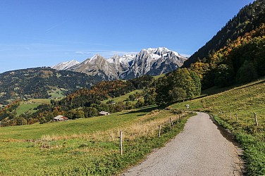 La Croix de Sulens - Itinéraire pédestre