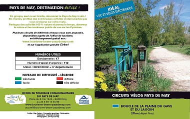 Circuit vélo 2 : boucle de la plaine du Gave et du Lagoin