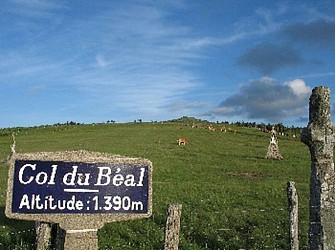 Parcours du col du Béal