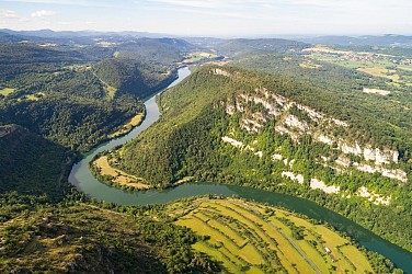 Circuit Jurassic Vélo Tours n°39 - Les gorges de l'Ain et ses méandres par les bords de l'Ain
