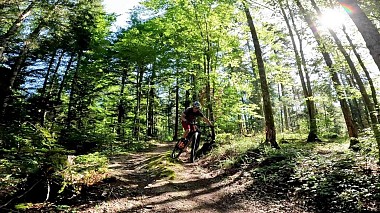 Piste VTT Enduro 4 noire - Mazières - Espace FFC Ain Forestière