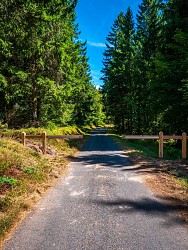 Circuit vélo : centre-ville, route des 17 km, lac de longemer.