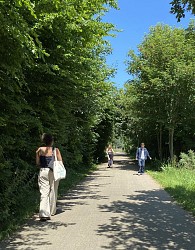 La Hentig Glas - voie cyclable à Saint-Brieuc