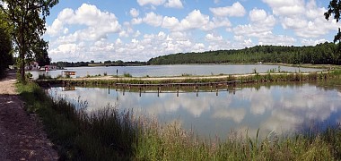 MTB track n°5 (red) - From the Bresse lakes to the Pontremble pond