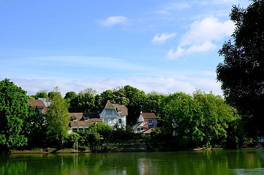 À vélo du pont de Joinville au pont de Nogent