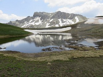 ARVIEUX - Les chalets de Clapeyto et le col de Néal
