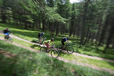 Gouret - la Verte on mountain bike