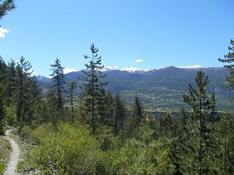 Les hameaux d'Eygliers et St-Crépin en VTT