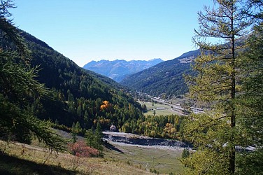 Marassan - la Bleue on mountain bike