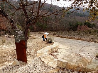 VIENS - Dalle à empreintes